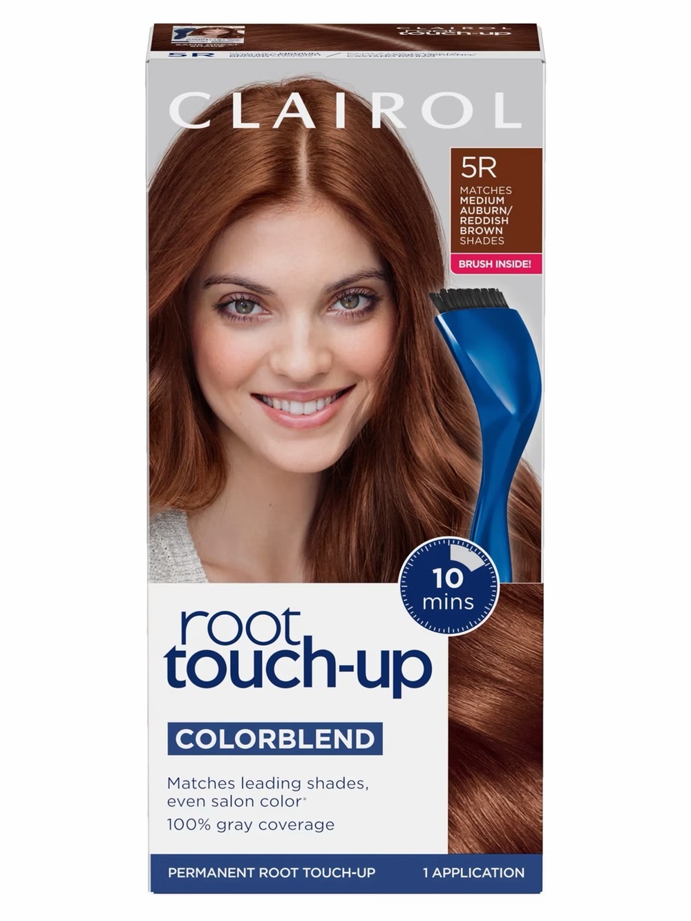4 Pack Clairol Root Touch Up Hair Color Boxes in 5R Medium Auburn Brand New